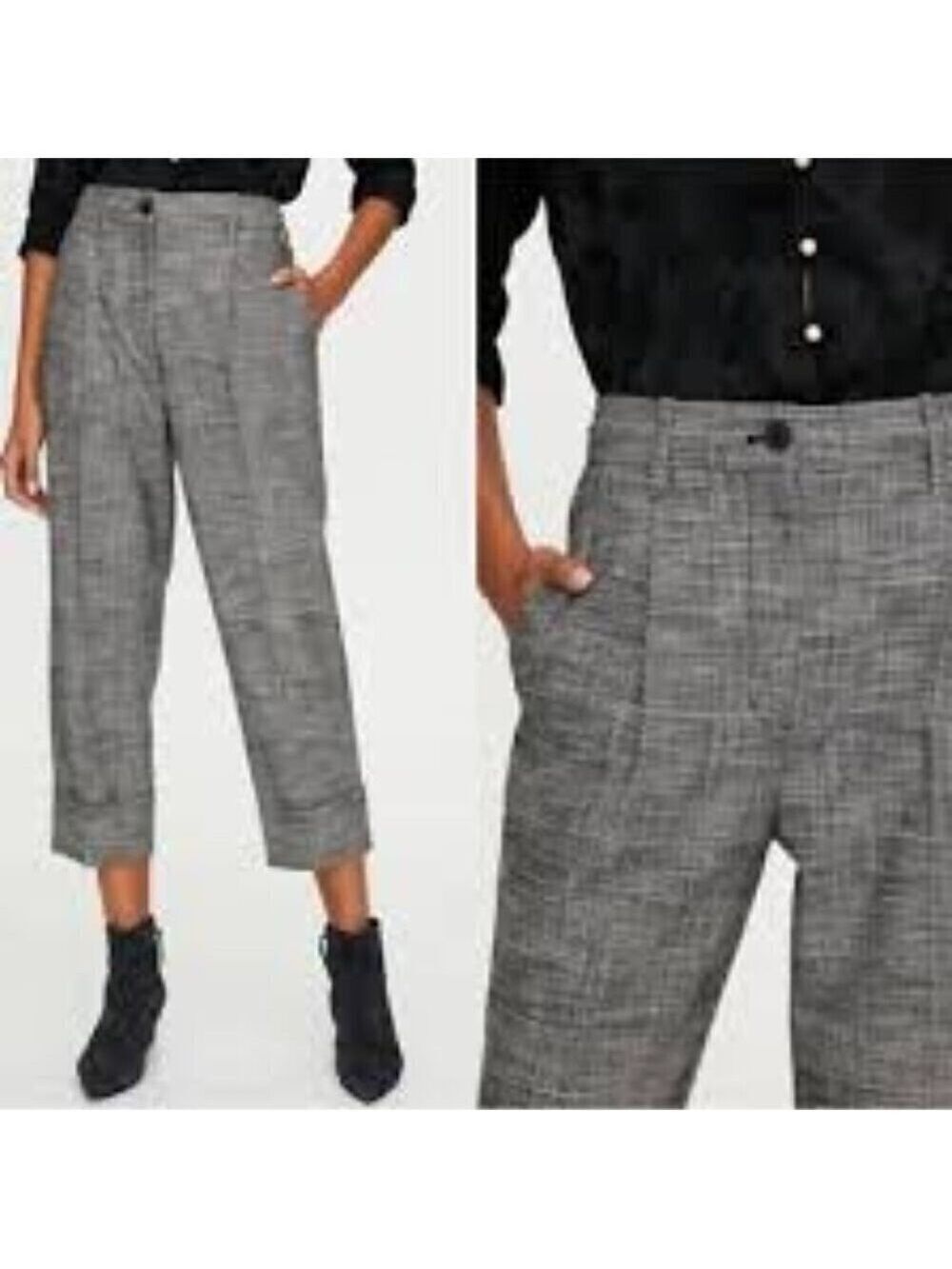 Aritzia Wilfred Plaid Haiku Trouser Size 8